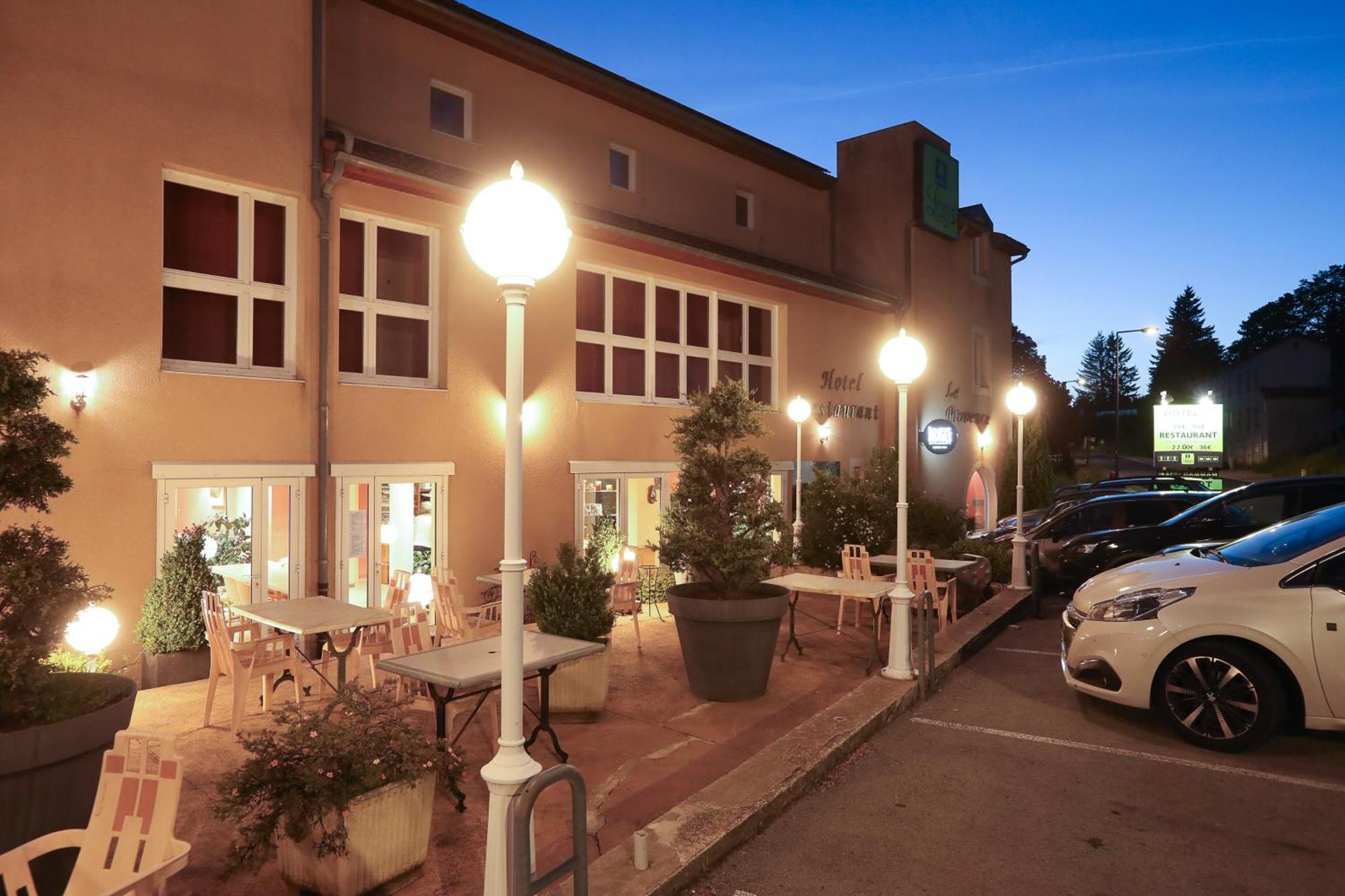 Logis Hotel Spa Restaurant Le Provence Lanarce Εξωτερικό φωτογραφία