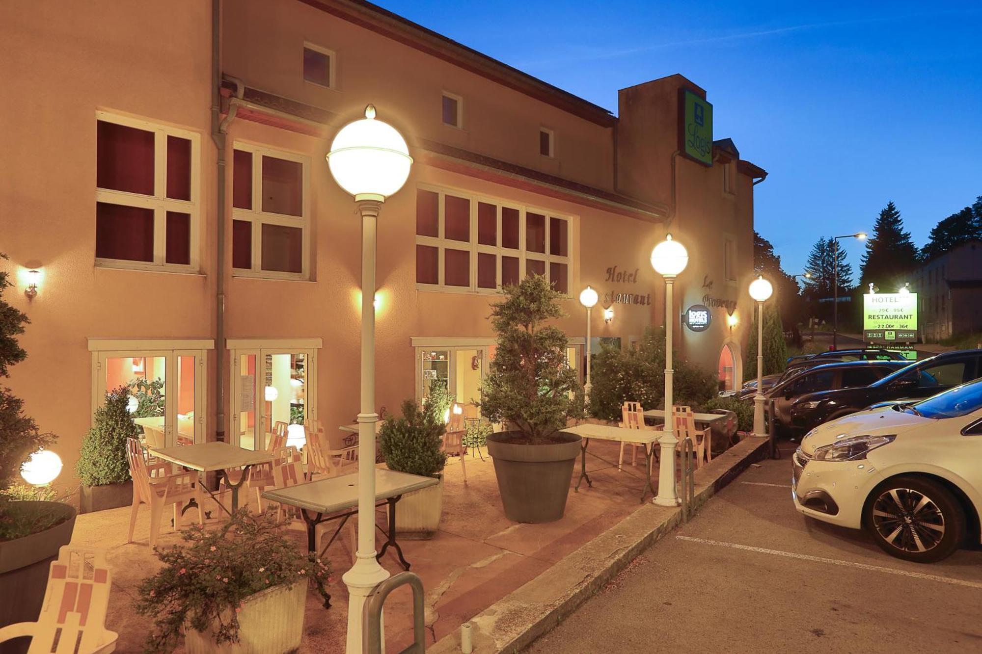 Logis Hotel Spa Restaurant Le Provence Lanarce Εξωτερικό φωτογραφία